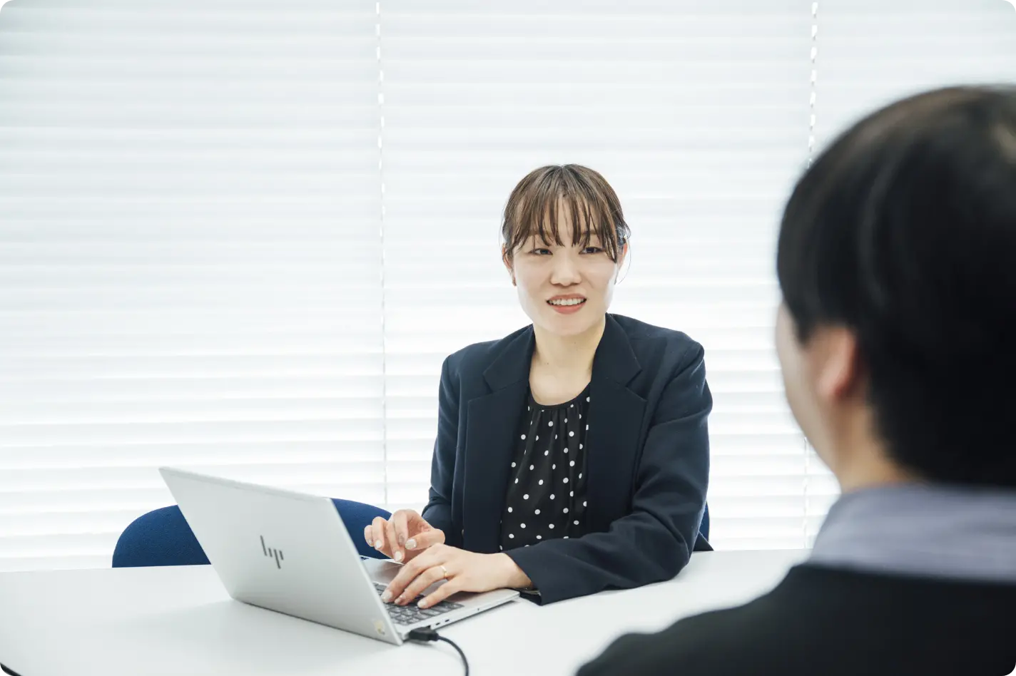 対話風景の写真